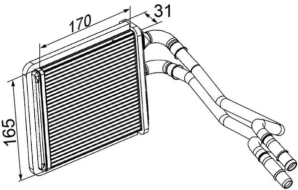 Heat Exchanger, interior heating
