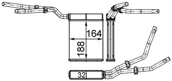Heat Exchanger, interior heating
