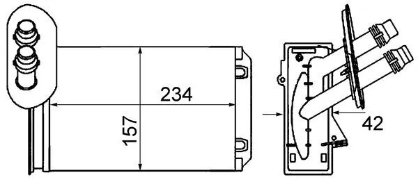 Heat Exchanger, interior heating