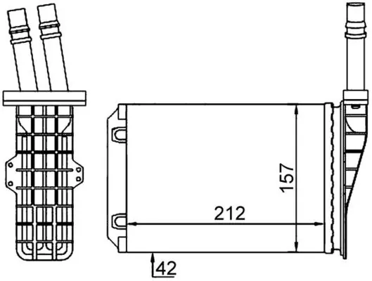 Heat Exchanger, interior heating
