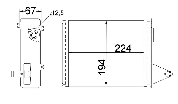 Heat Exchanger, interior heating