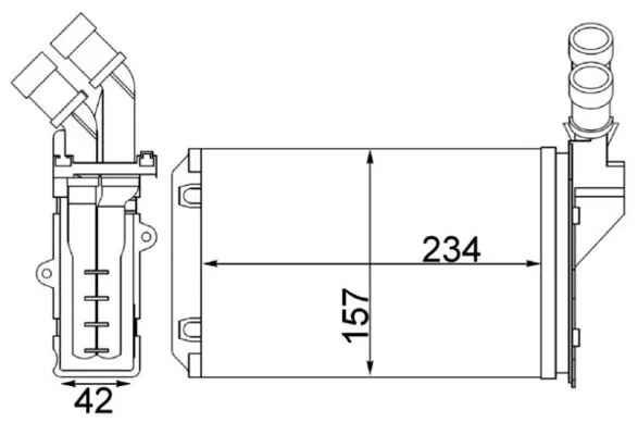 Heat Exchanger, interior heating