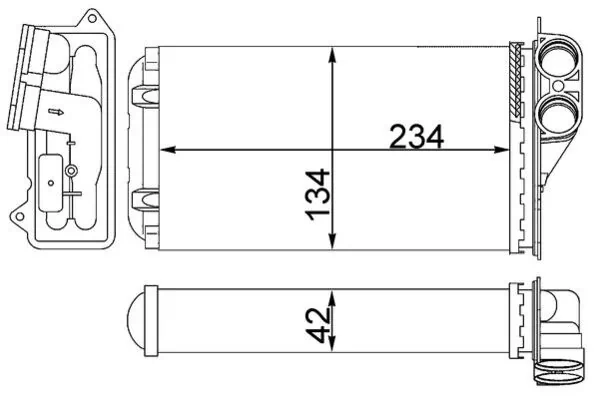Heat Exchanger, interior heating