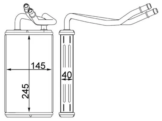 Heat Exchanger, interior heating