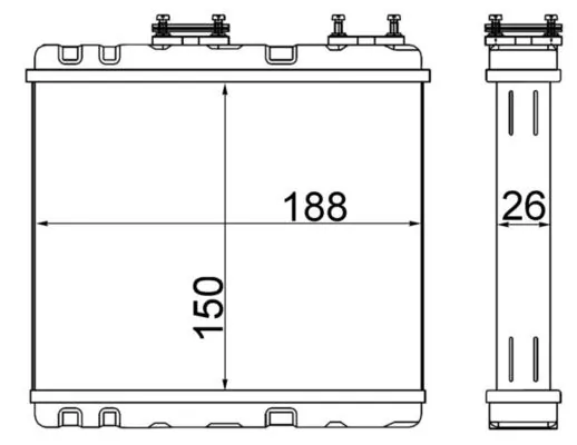 Heat Exchanger, interior heating