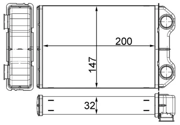 Heat Exchanger, interior heating