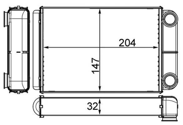 Heat Exchanger, interior heating