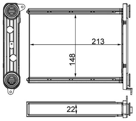 Heat Exchanger, interior heating