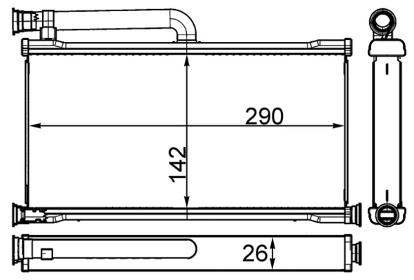 Heat Exchanger, interior heating