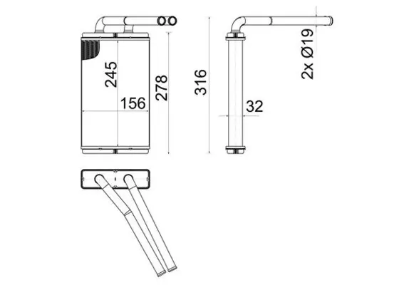 Heat Exchanger, interior heating