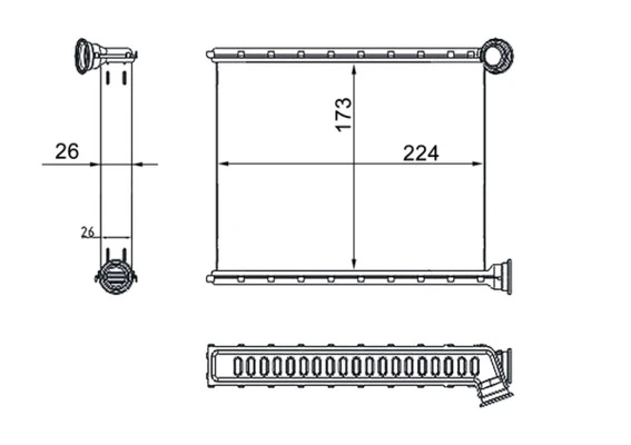 Heat Exchanger, interior heating