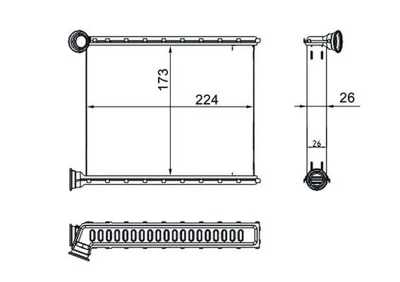 Heat Exchanger, interior heating