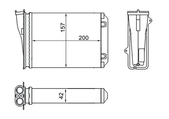 Heat Exchanger, interior heating