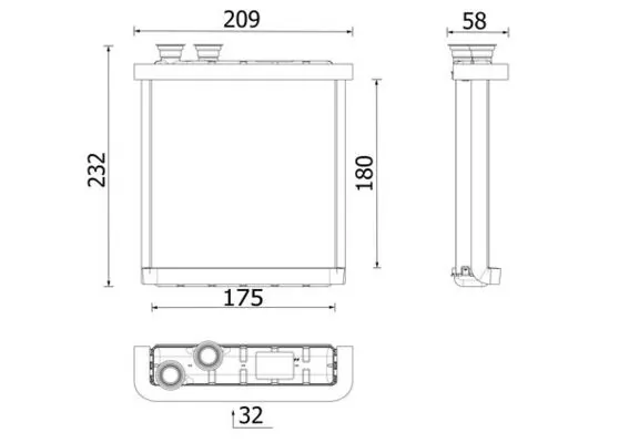 Heat Exchanger, interior heating