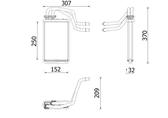Heat Exchanger, interior heating