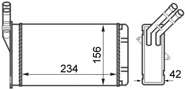 Heat Exchanger, interior heating