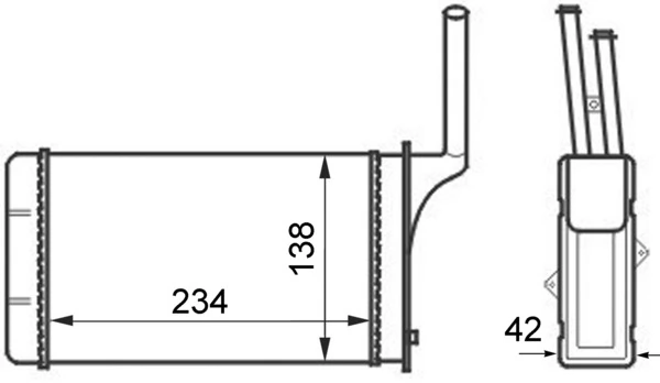 Heat Exchanger, interior heating