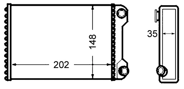 Heat Exchanger, interior heating