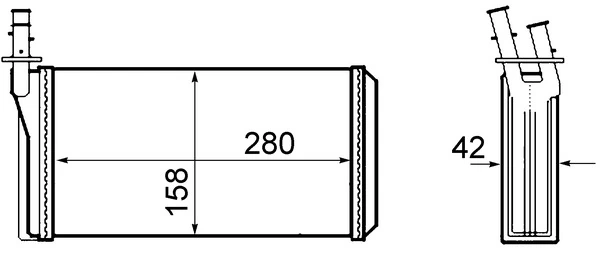 Heat Exchanger, interior heating