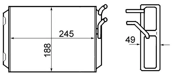 Heat Exchanger, interior heating