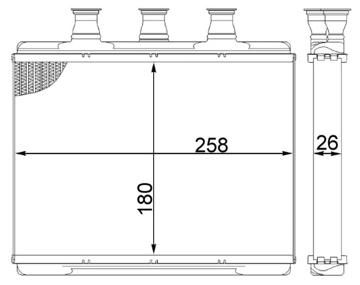 Heat Exchanger, interior heating