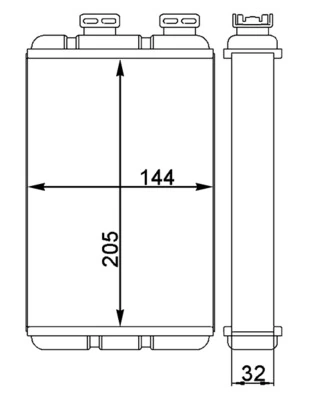 Heat Exchanger, interior heating
