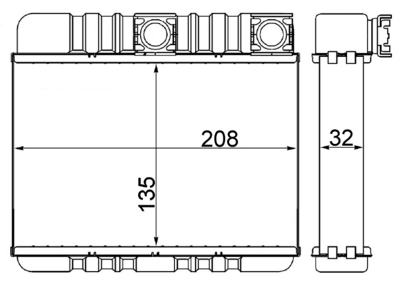 Heat Exchanger, interior heating