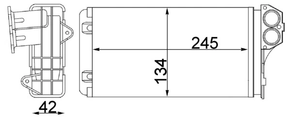 Heat Exchanger, interior heating