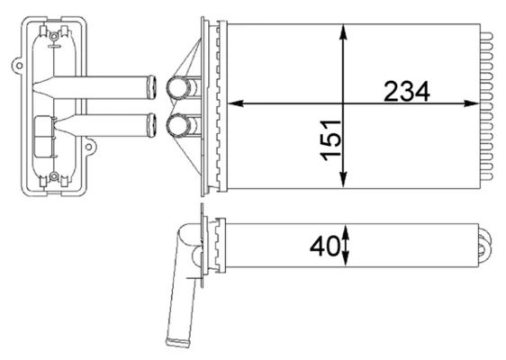 Heat Exchanger, interior heating