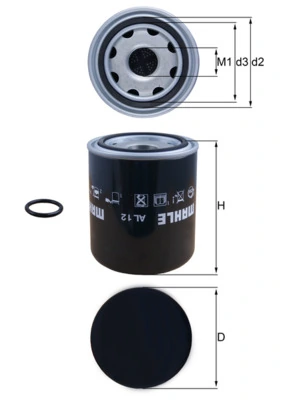 Air Dryer Cartridge, compressed-air system