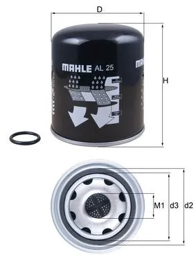 Air Dryer Cartridge, compressed-air system