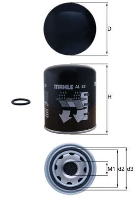 Air Dryer Cartridge, compressed-air system
