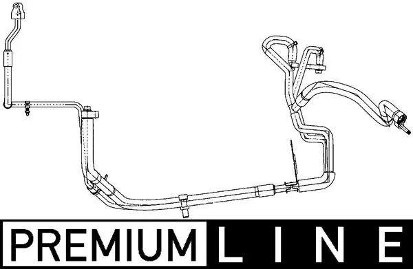 High/Low-pressure Line, air conditioning