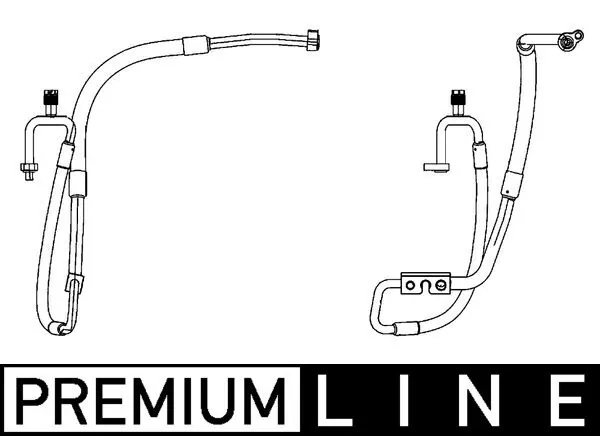 High/Low-pressure Line, air conditioning