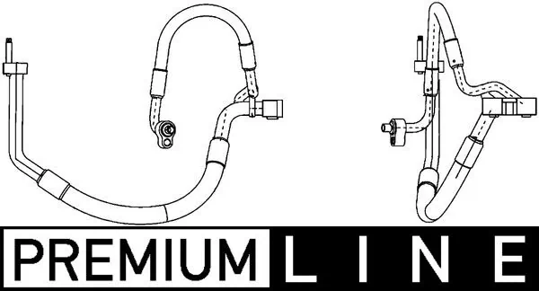 High/Low-pressure Line, air conditioning