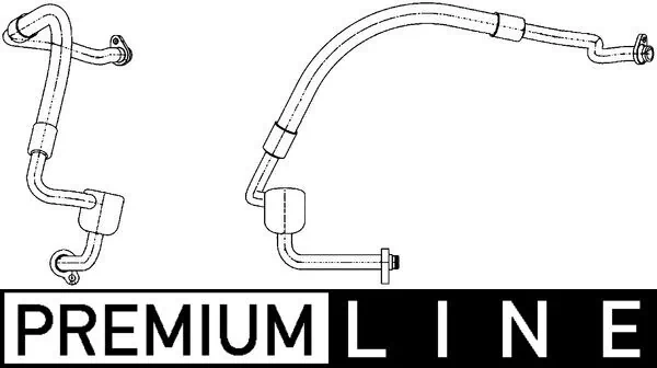 Low-pressure Line, air conditioning
