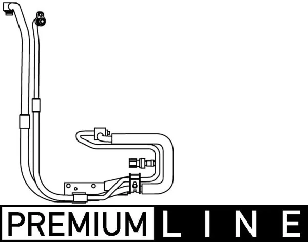 High/Low-pressure Line, air conditioning