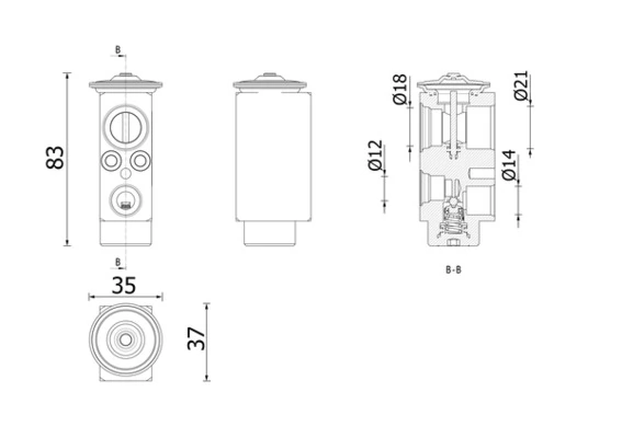 Expansion Valve, air conditioning
