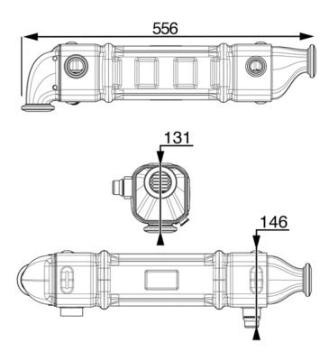 Cooler, exhaust gas recirculation
