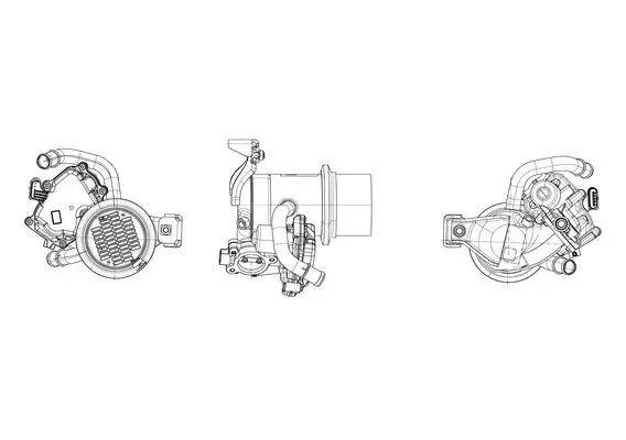 Cooler, exhaust gas recirculation