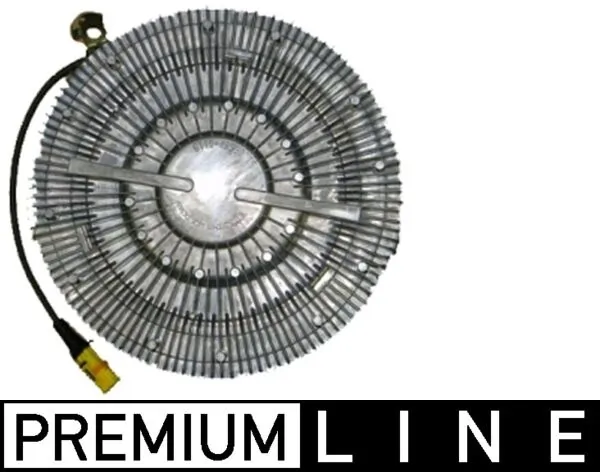 Clutch, radiator fan