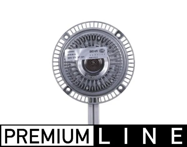 Clutch, radiator fan