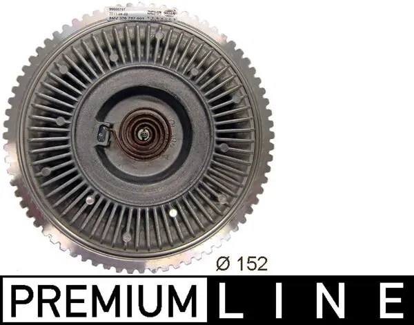 Clutch, radiator fan
