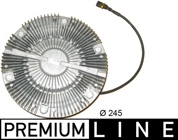 Clutch, radiator fan