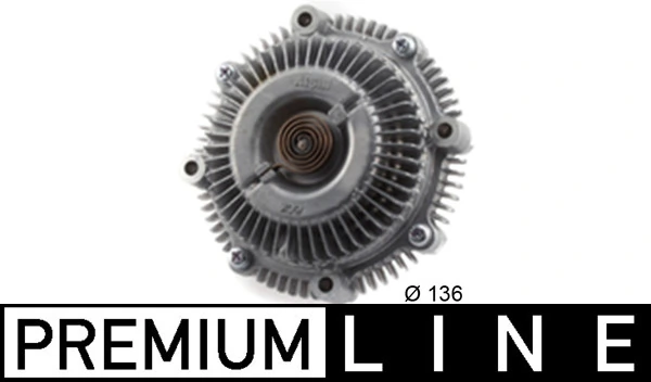 Clutch, radiator fan