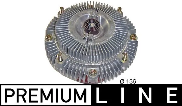 Clutch, radiator fan