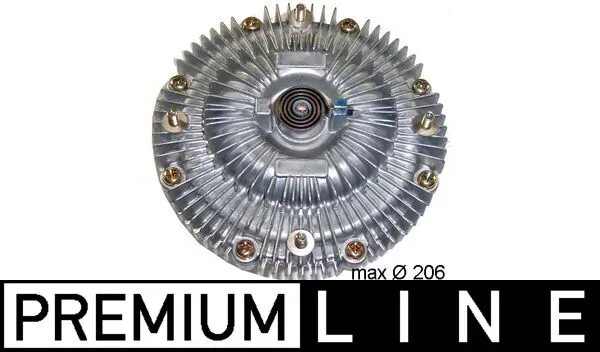 Clutch, radiator fan