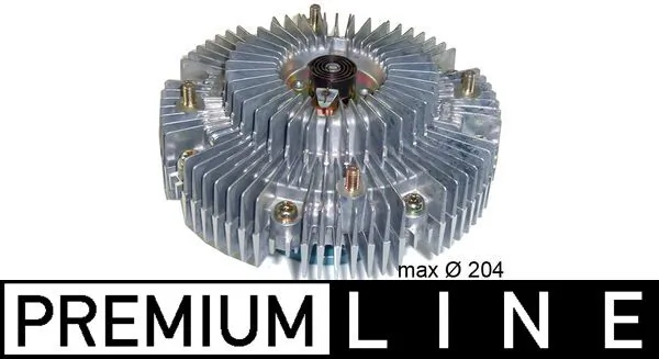 Clutch, radiator fan