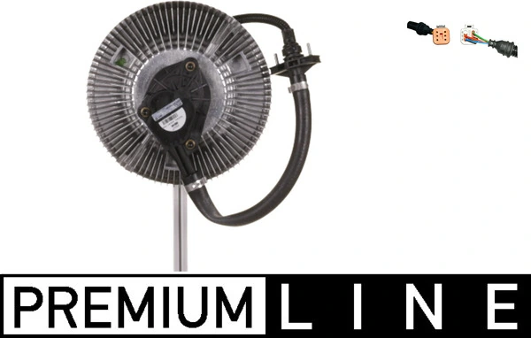 Clutch, radiator fan