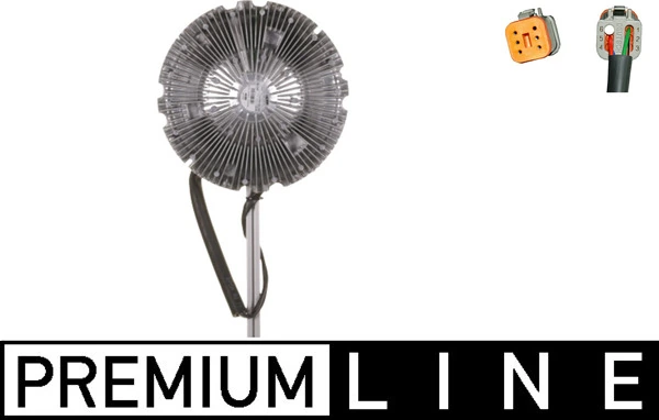 Clutch, radiator fan